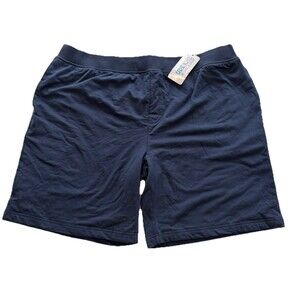 Dude Robe Shorts 2XL/3XL Men’s Navy Blue Drawstring Comfort NWT New